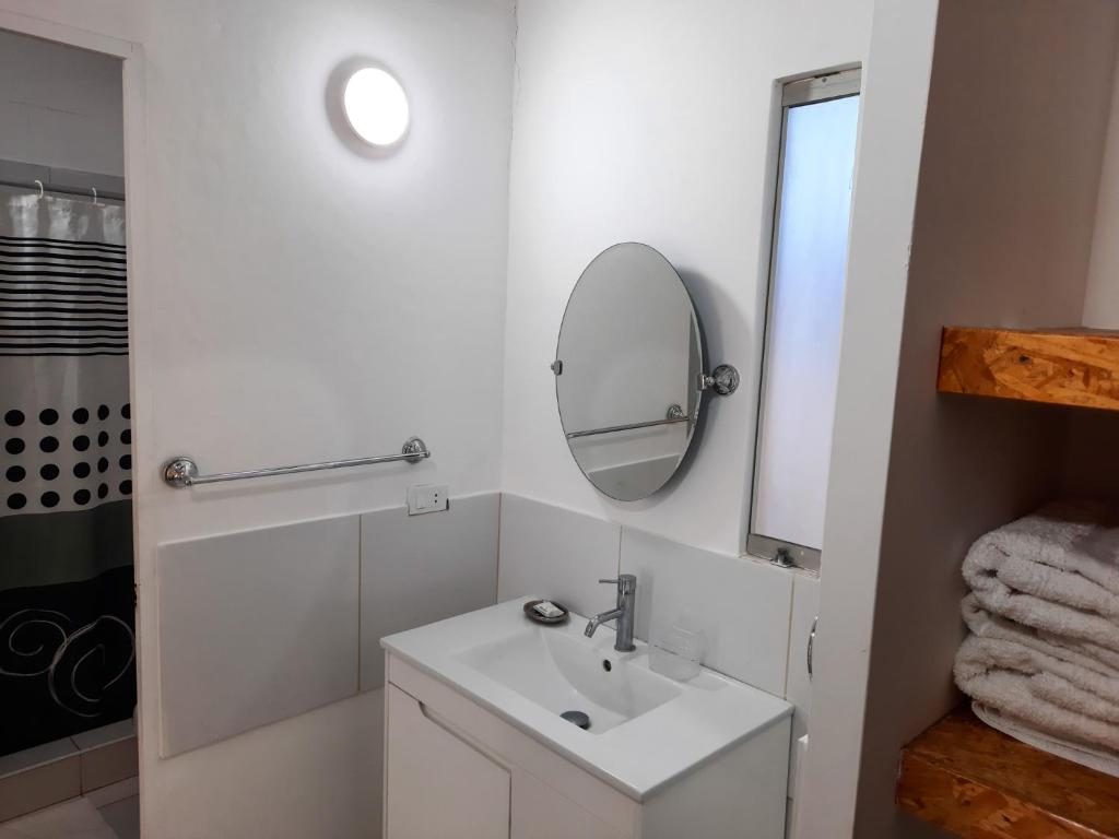 Baño de la Cabaña Deluxe