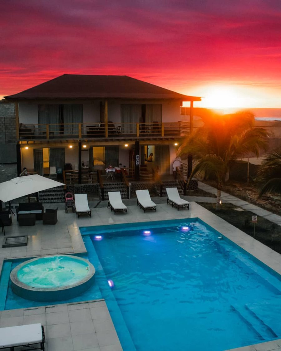 Atardecer en Villa Sirena